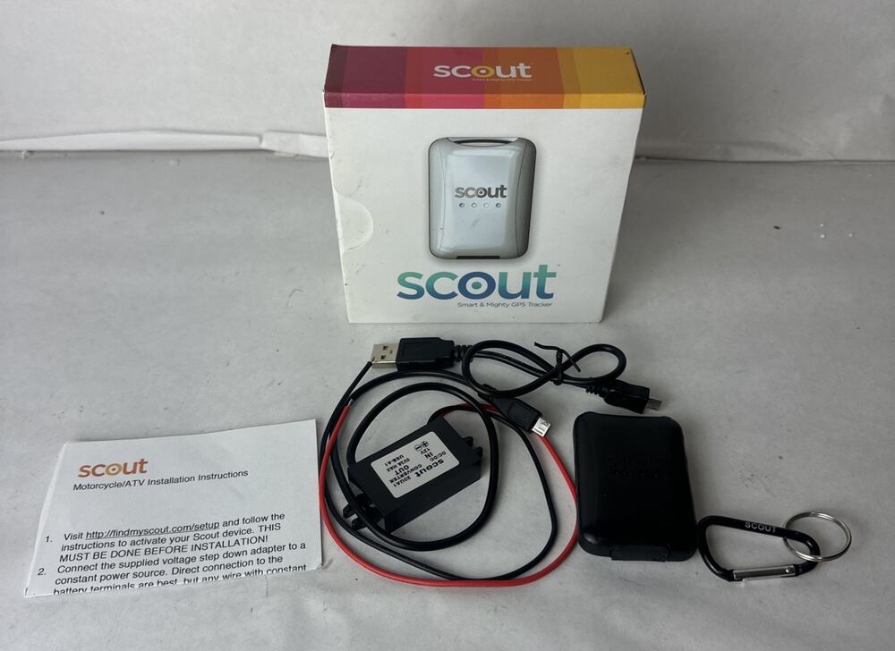 SCOUT GPS Tracker Black